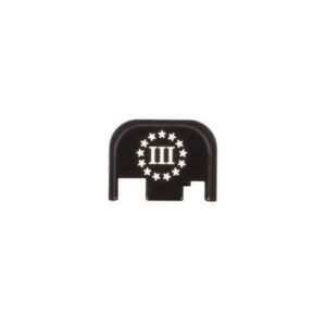 Cruxord Glock Back Plate for Gen 1-4 - 3 Percenter