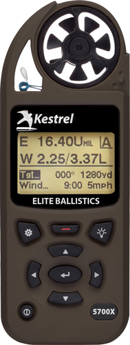 Kestrel 5700X Elite Ballistics Meter - Flat Dark Earth