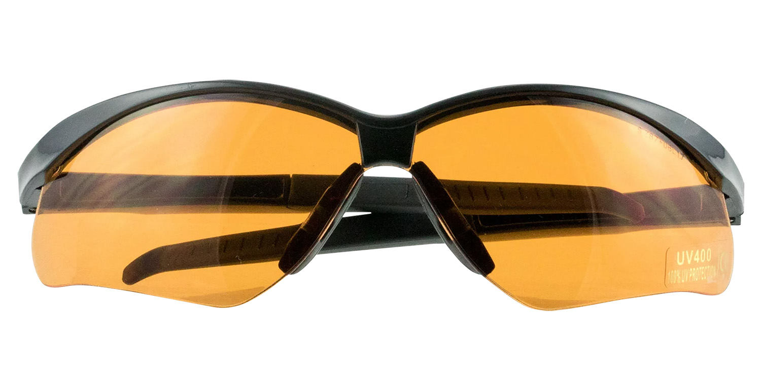 Walker's Crosshair Shooting Glasses Amber Lens