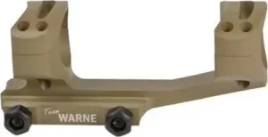 Warne GEN2 EXT SKEL 1" Picatinny Scope Mount - FDE