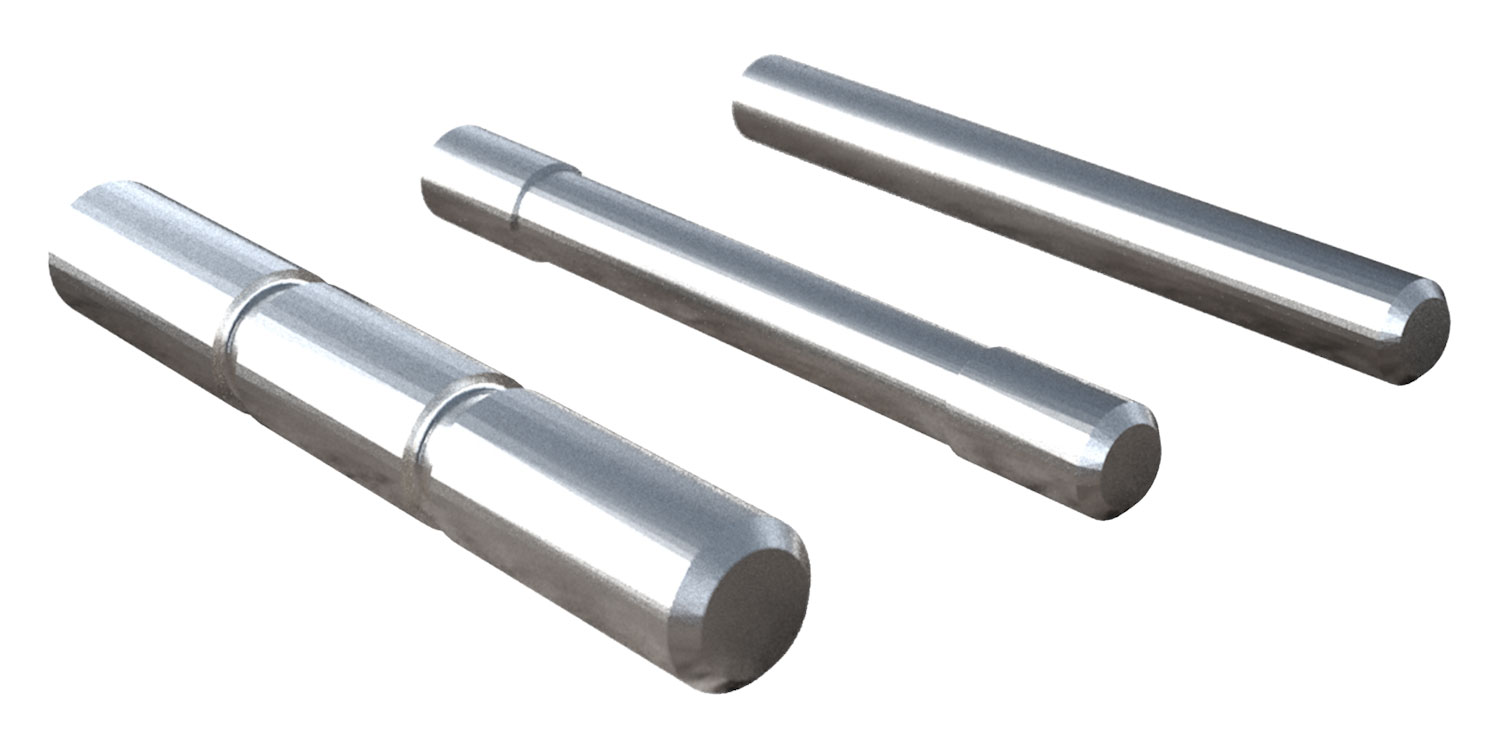 Rival Arms Glock Gen3 Frame Pin Kit - Silver Titanium