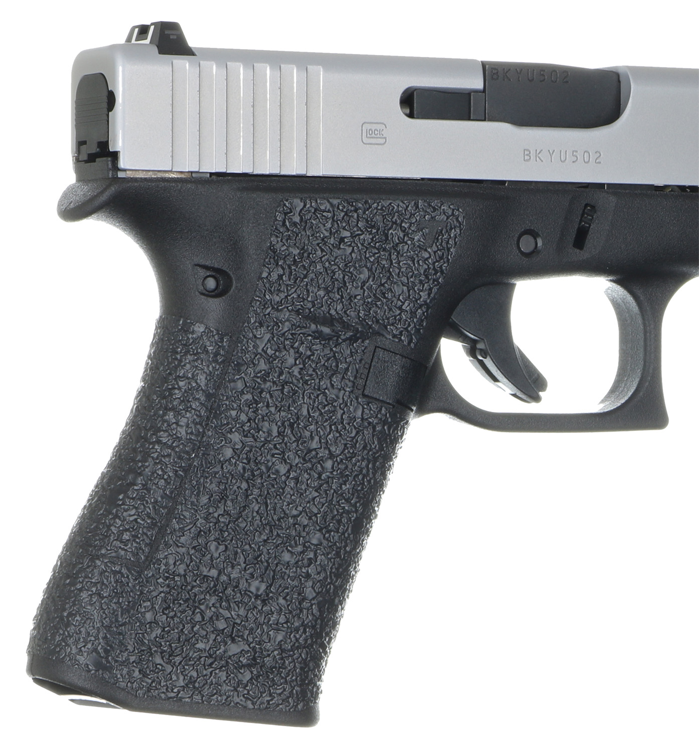 Talon Grips 385R Adhesive Grip Textured Black Rubber for Glock 43X, 48
