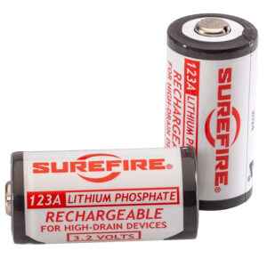 SureFire SFLFP123 Rechargeable 123A Batteries 2-Pack
