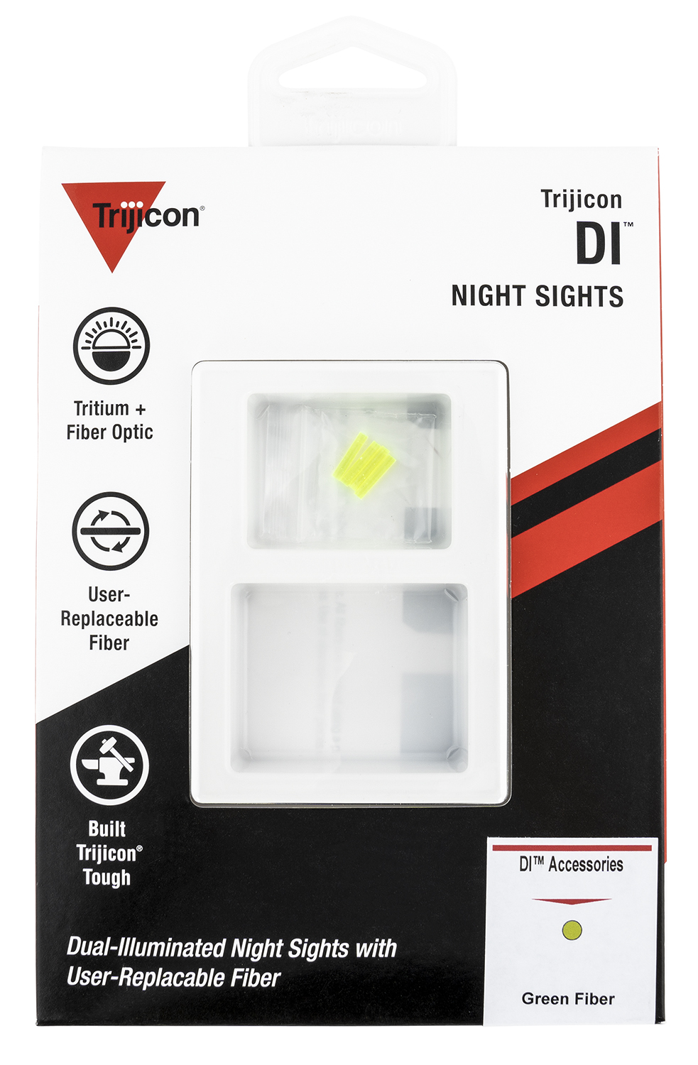 Trijicon AC50010 DI Fiber Optic Handgun Sights