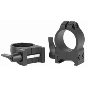 Warne 1" Quick Detach Steel Rings - Matte Medium