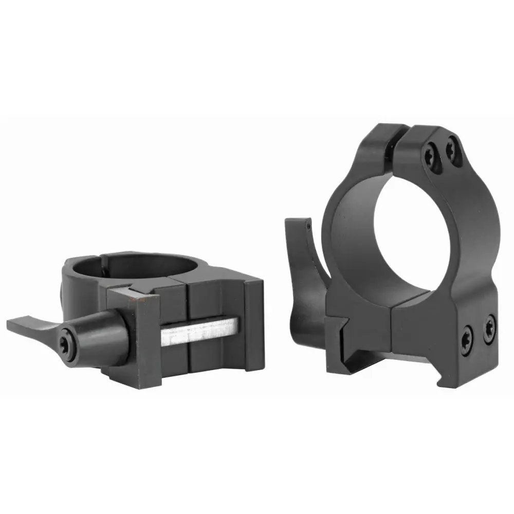 Warne 1" Quick Detach Steel Rings - Matte Medium