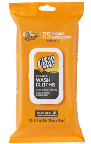 Dead Down Wind Unscented Wash Cloths 25 Count