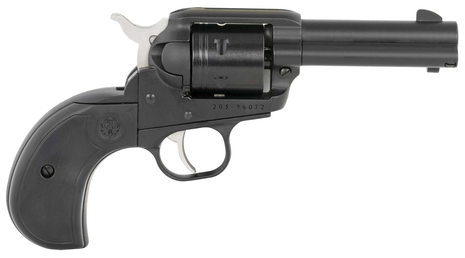 Ruger Wrangler Birdshead .22 LR Revolver - 3.75" Black Cerakote
