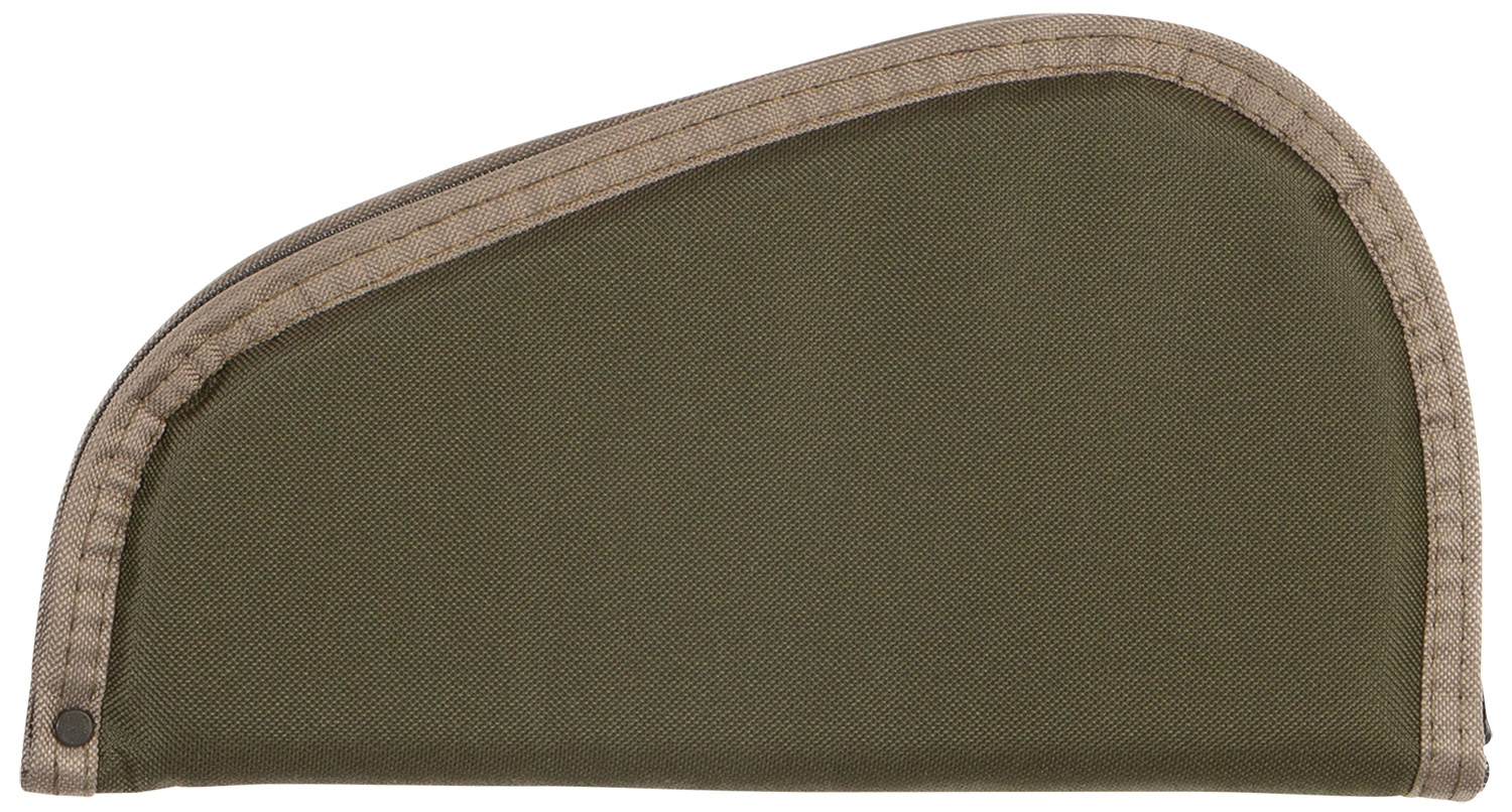 Allen 7211 Pistol Case  11" Long Green Earth Tone Holds Handgun Endura