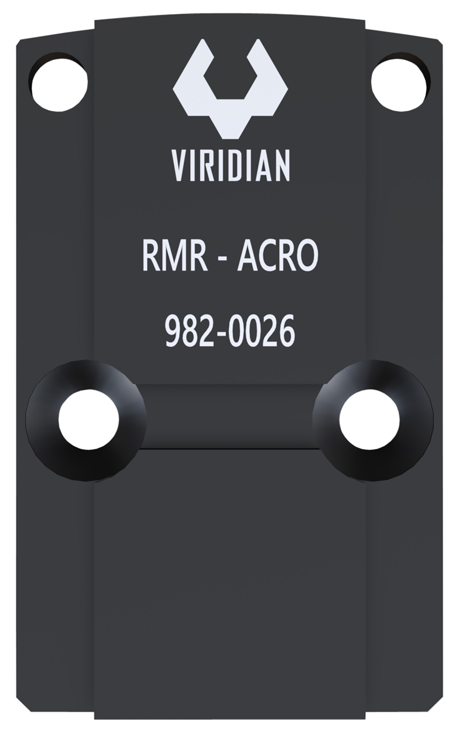 Viridian RFX45 RMR Mounting Adapter - Black Anodized