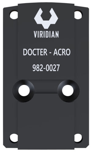 Viridian RFX45 Docter Mounting Adapter - Black Anodized