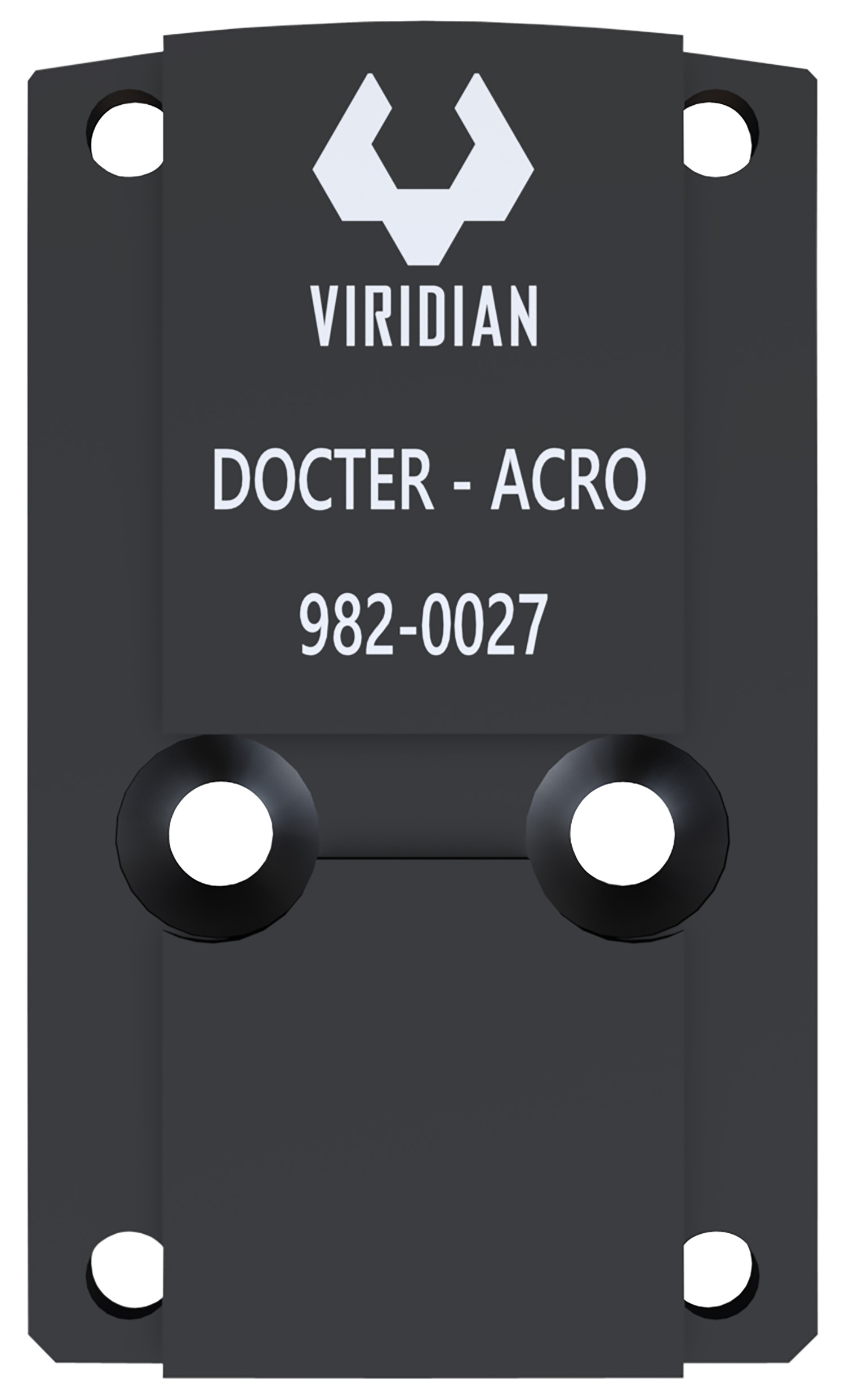 Viridian RFX45 Docter Mounting Adapter - Black Anodized