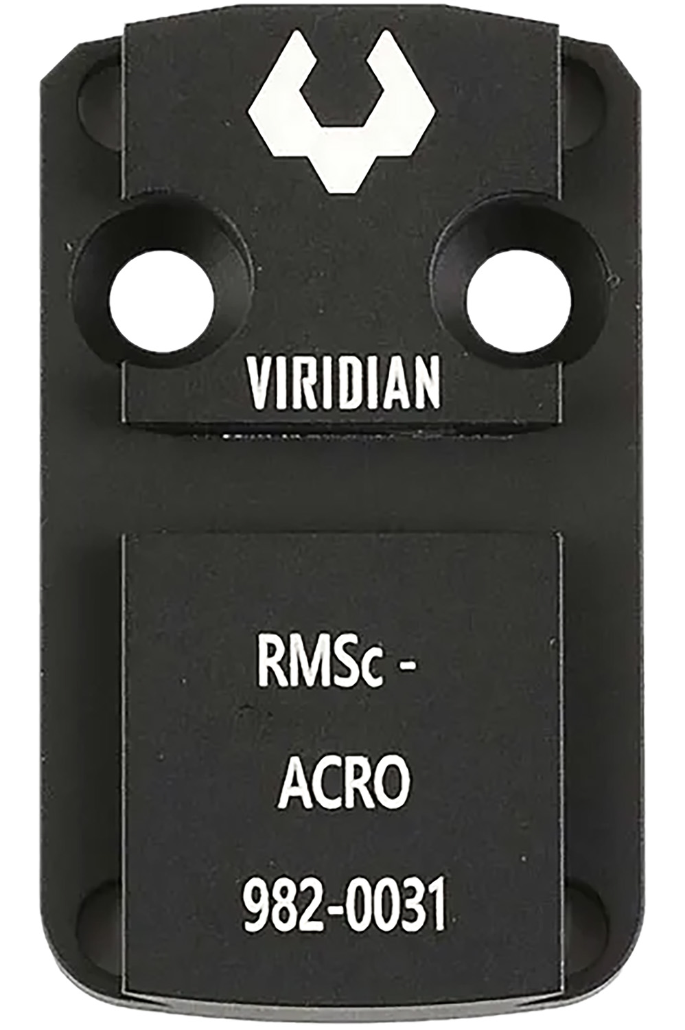 Viridian RFX 44 Shield RMSc Mounting Adapter - Black