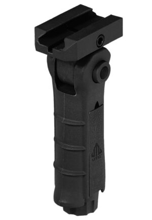 Leapers RBFGRP170B Black Vertical Foregrip - Folding
