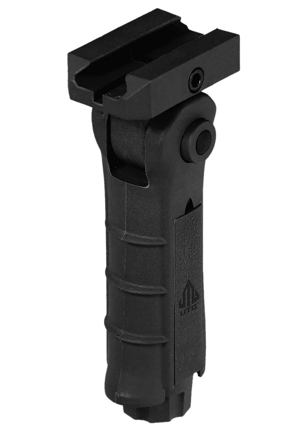 Leapers RBFGRP170B Black Vertical Foregrip - Folding