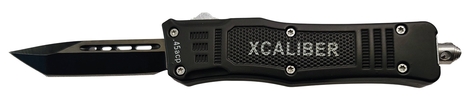 Xcaliber 45 ACP OTF Knife 2.75" Tanto 440C SS Blade