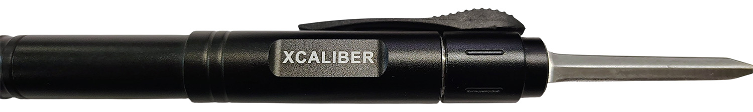Xcaliber Pen Knife 1.70" OTF Dagger 440C SS Blade