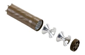 ANECHOIC Pipsqueak 22 Suppressor FDE 1/2x28