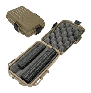 MTM Suppressor Protector 2 Dark Earth Case