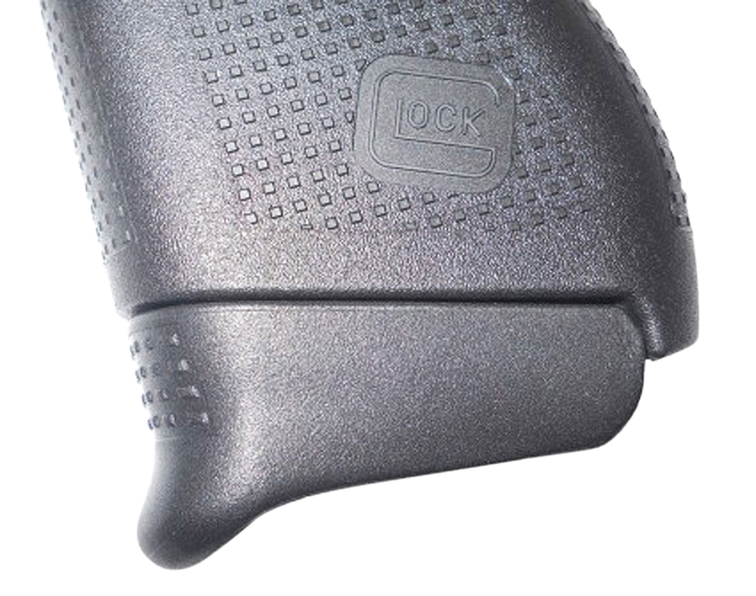Pearce Grip PG43+1 Magazine Extension made of Polymer with Black Finish & 3/4" Gripping Surface for Glock 43 (Adds 1rd)