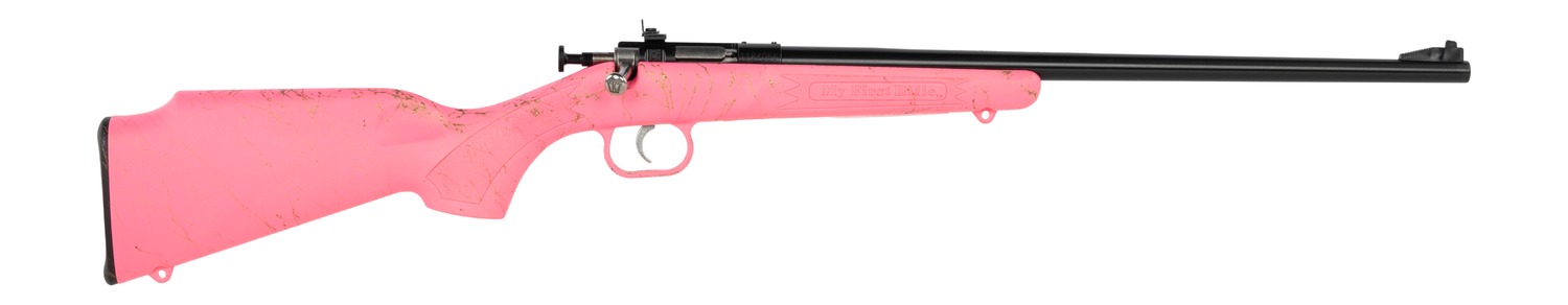 Davey Crickett CRICK KSA2341 22LR Gen2 Pink Bolt Action Rifle