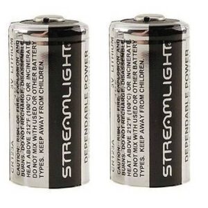 Streamlight CR2 Lithium Batteries 2-Pack