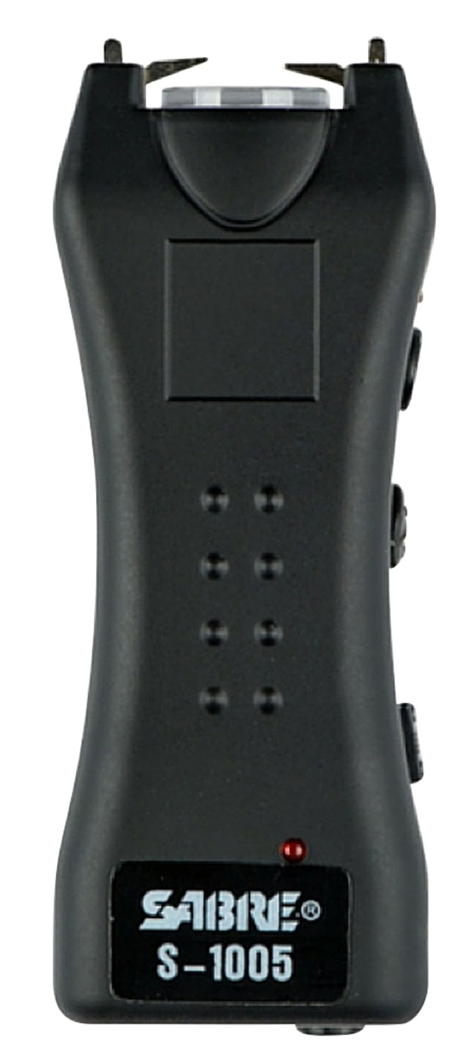 Sabre 600000 Volt Mini Stun Gun with LED - Black