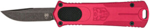 Cobratec California OTF Knife Red 1.75" D2 Blade