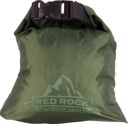 Red Rock 1L Waterproof Roll Top Dry Bag - OD Green