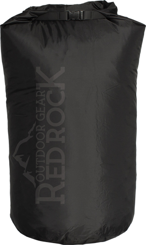 Red Rock 4L Waterproof Roll Top Dry Bag - Black