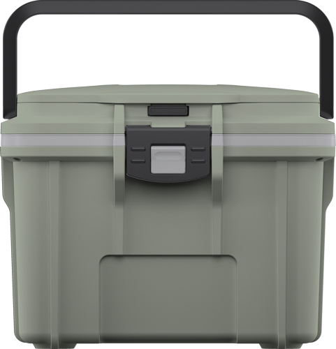 Pelican 8 Quart Cooler Sage/Gray with Ice Pack