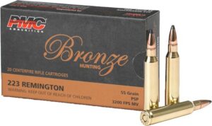 PMC 223 REM 55GR SOFT POINT - 20RD 40BX/CS