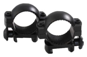 Traditions A791DS Medium 1" Scope Rings Matte Black