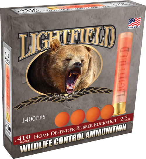 Lightfield .410 Bore Rubber Buckshot - Less-Lethal Ammo