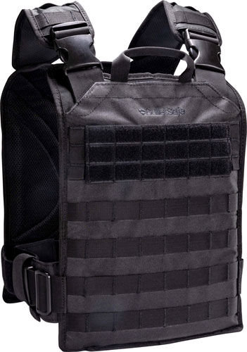 BulletSafe Tactical Plate Carrier - Black