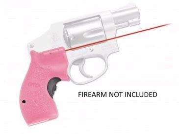 Crimson Trace Pink Lasergrip for J-Frame Revolvers
