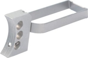 Ed Brown 1911 Aluminum Trigger - Long 3-Hole Silver