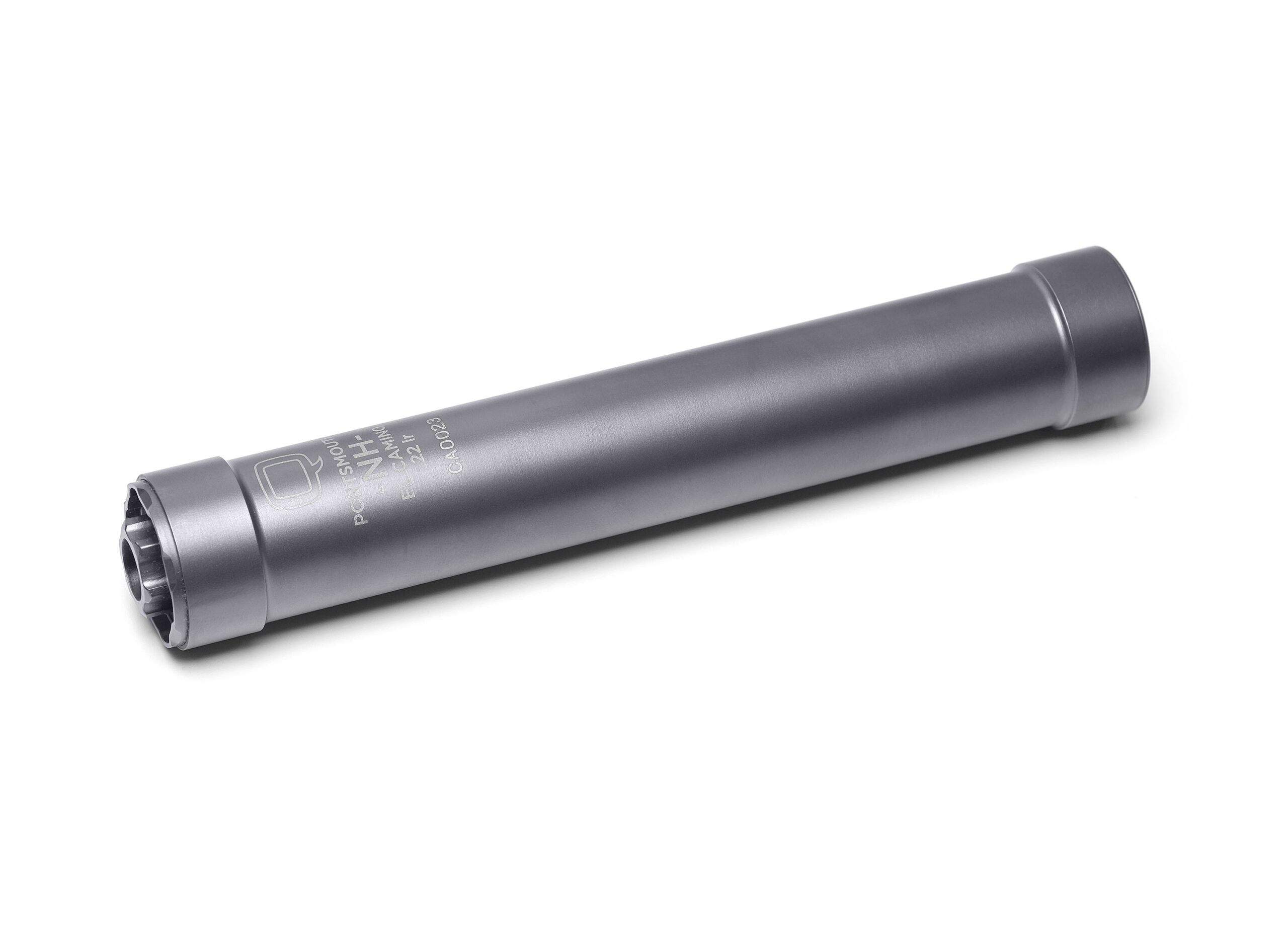 Q LLC El Camino .22 LR Suppressor - Black PVD Titanium