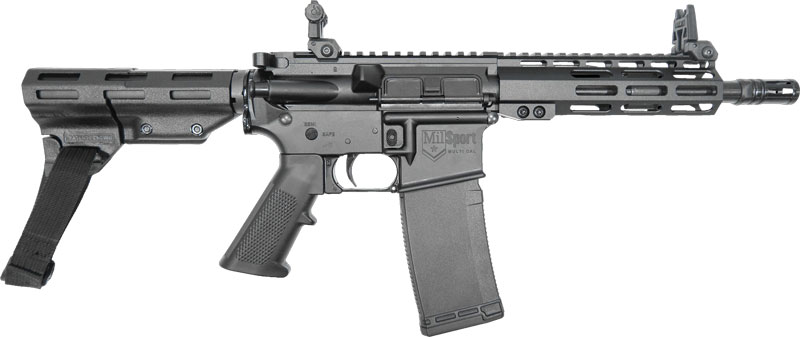 ATI Milsport 300AAC AR Pistol 8.5" 30RD with A2 Grip