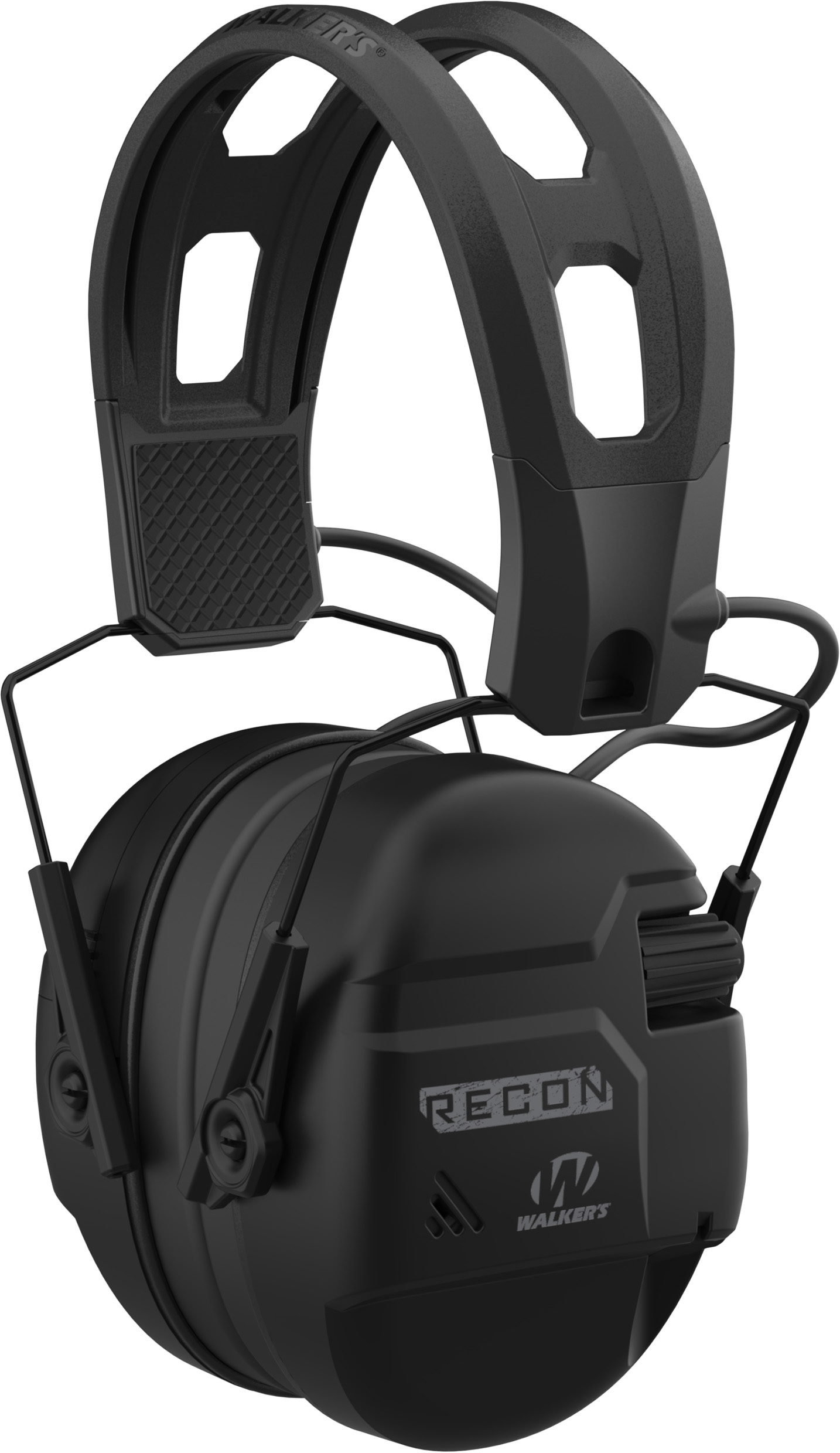 Walkers Recon Pro-Grade Electronic Earmuff Black
