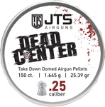 JTS Dead Center .25 Caliber Pellets 25.39gr 150ct