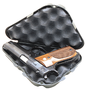 MTM Small Lockable Pistol Storage Case - Black