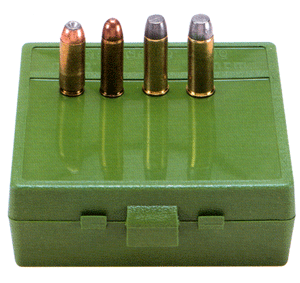 MTM Green Ammo Box for .475 Caliber - 64 Round