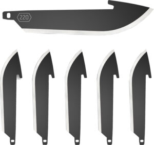 Outdoor Edge 2.2" Drop Point Replacement Blades - 6 Pack