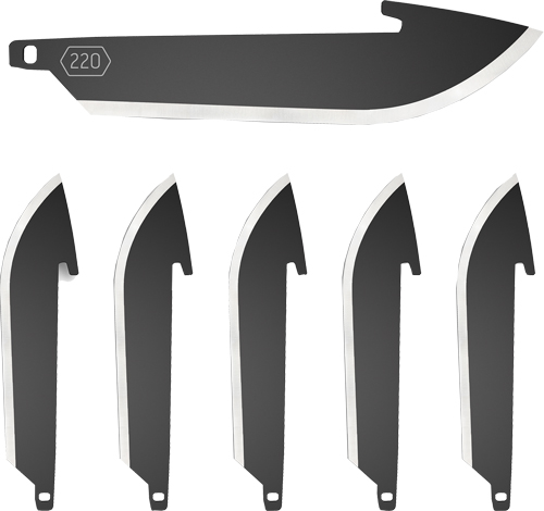 Outdoor Edge 2.2" Drop Point Replacement Blades - 6 Pack