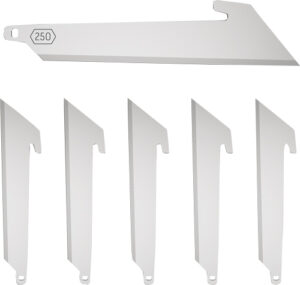 Outdoor Edge 2.5" Utility Blade Pack - 6 Replacement Blades