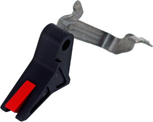 True Precision Axiom Trigger for Glock G43 - Black/Red