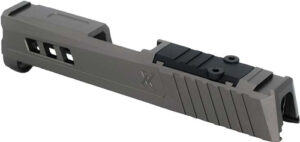 True Precision SIG P365 Slide Stealth Grey with RMS Cut