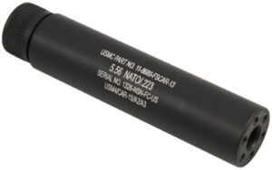 Guntec AR15 Slip Over Fake Suppressor - Black, 6.3"