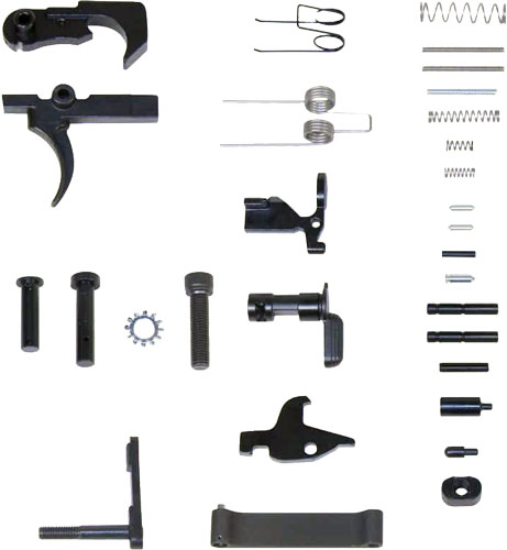 Guntec USA AR15 Complete Lower Parts Kit - No Grip